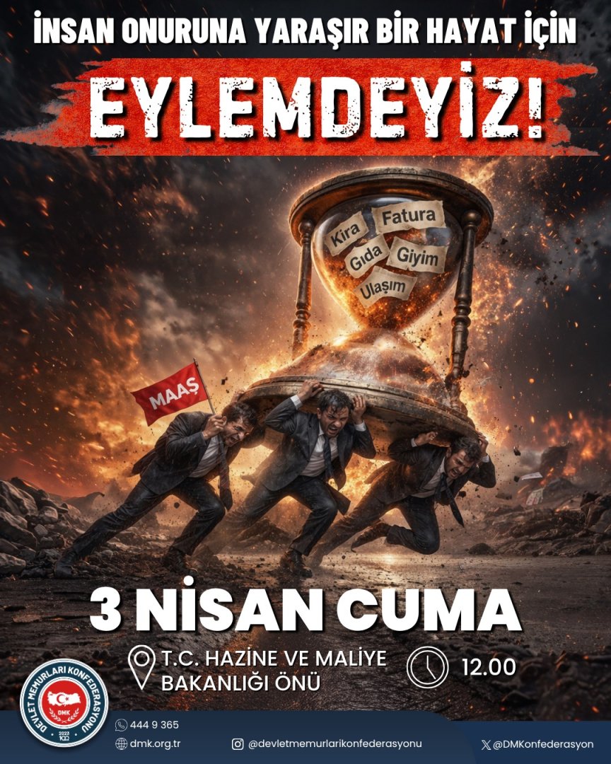 İNSAN ONURUNA YARAŞIR BİR HAYAT İÇİN EYLEMDEYİZ!